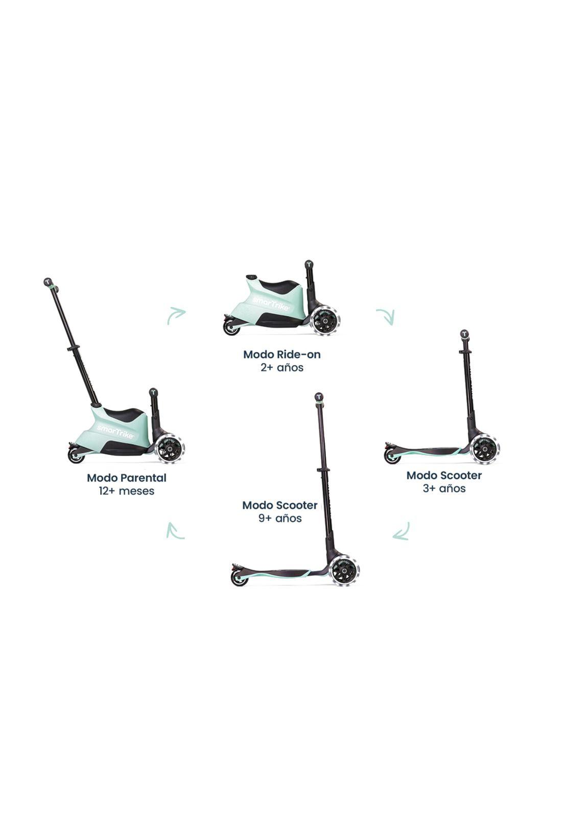 XTend Ride-On 3 en 1 Verde Agua-6