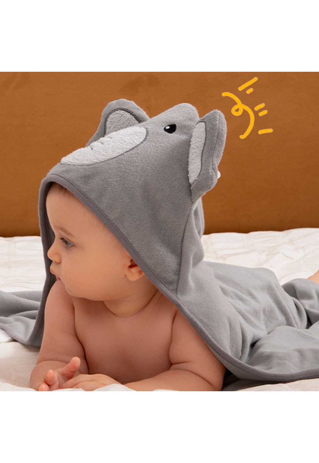 Set de Toalla con Capucha y Toallitas para el baño-3