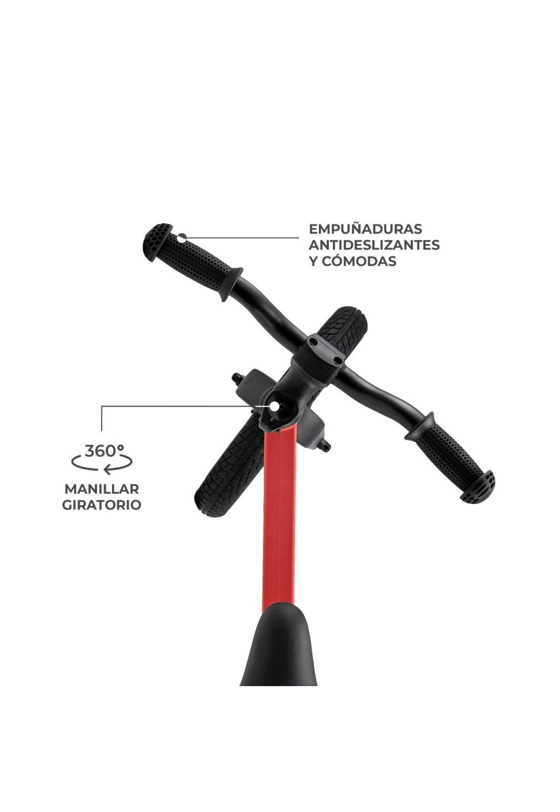 Bicicleta de balance ETER Rojo-3