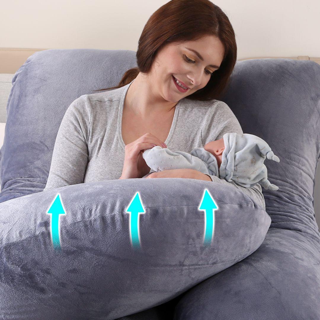Almohada de embarazo forma de U-3