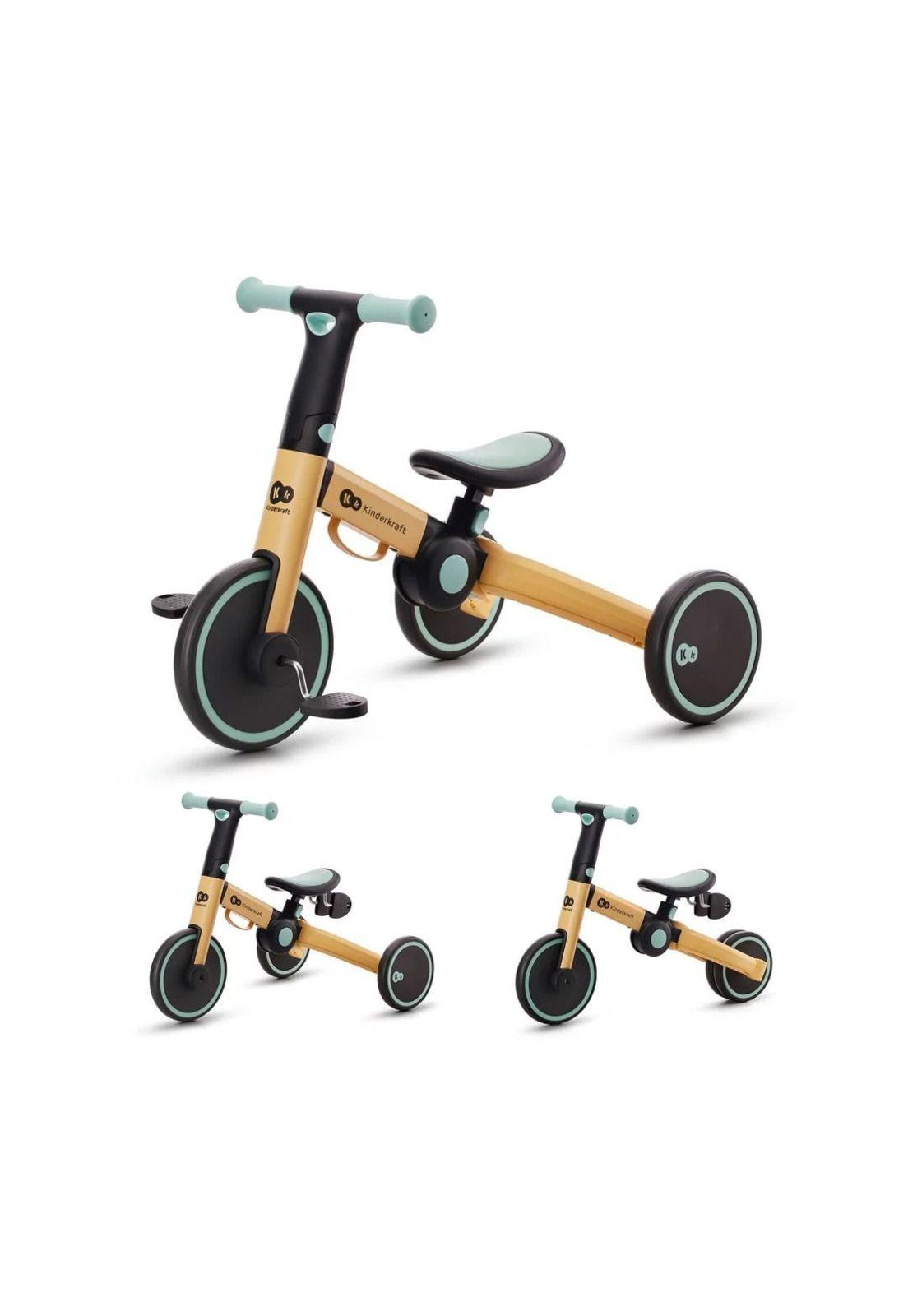Triciclo 4trike 3en1 Sunflower Blue-7