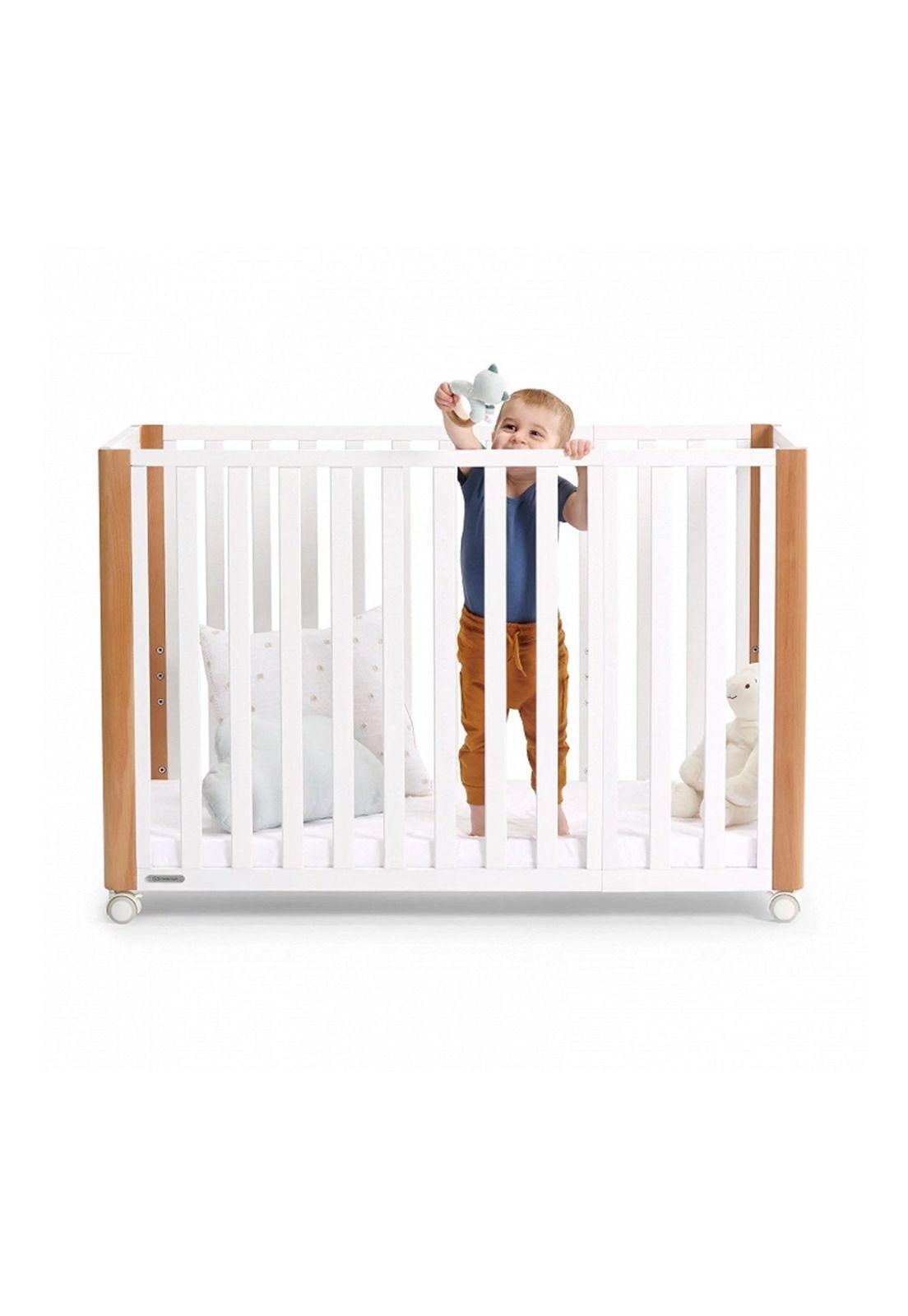 Cuna de Madera 4 en 1 KOYA Wood Blanco-2