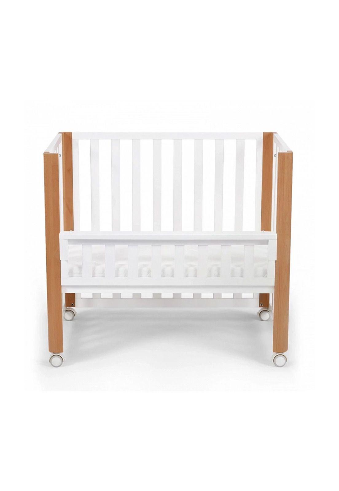 Cuna de Madera 4 en 1 KOYA Wood Blanco-3