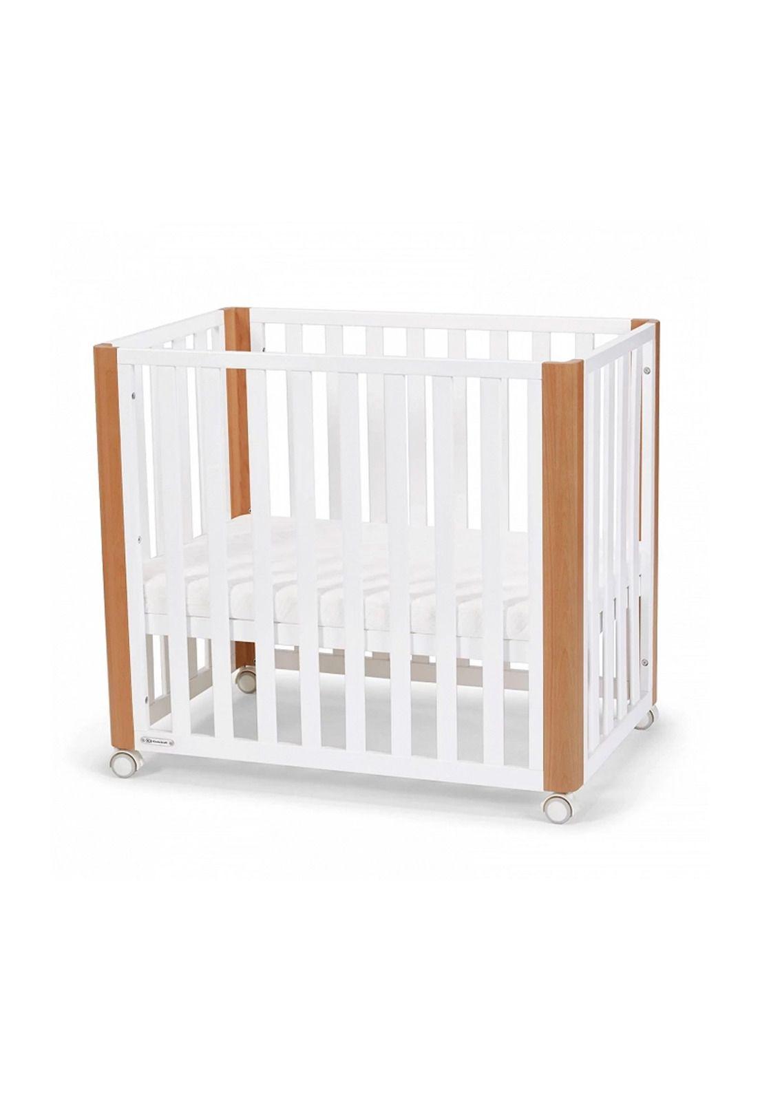 Cuna de Madera 4 en 1 KOYA Wood Blanco-5