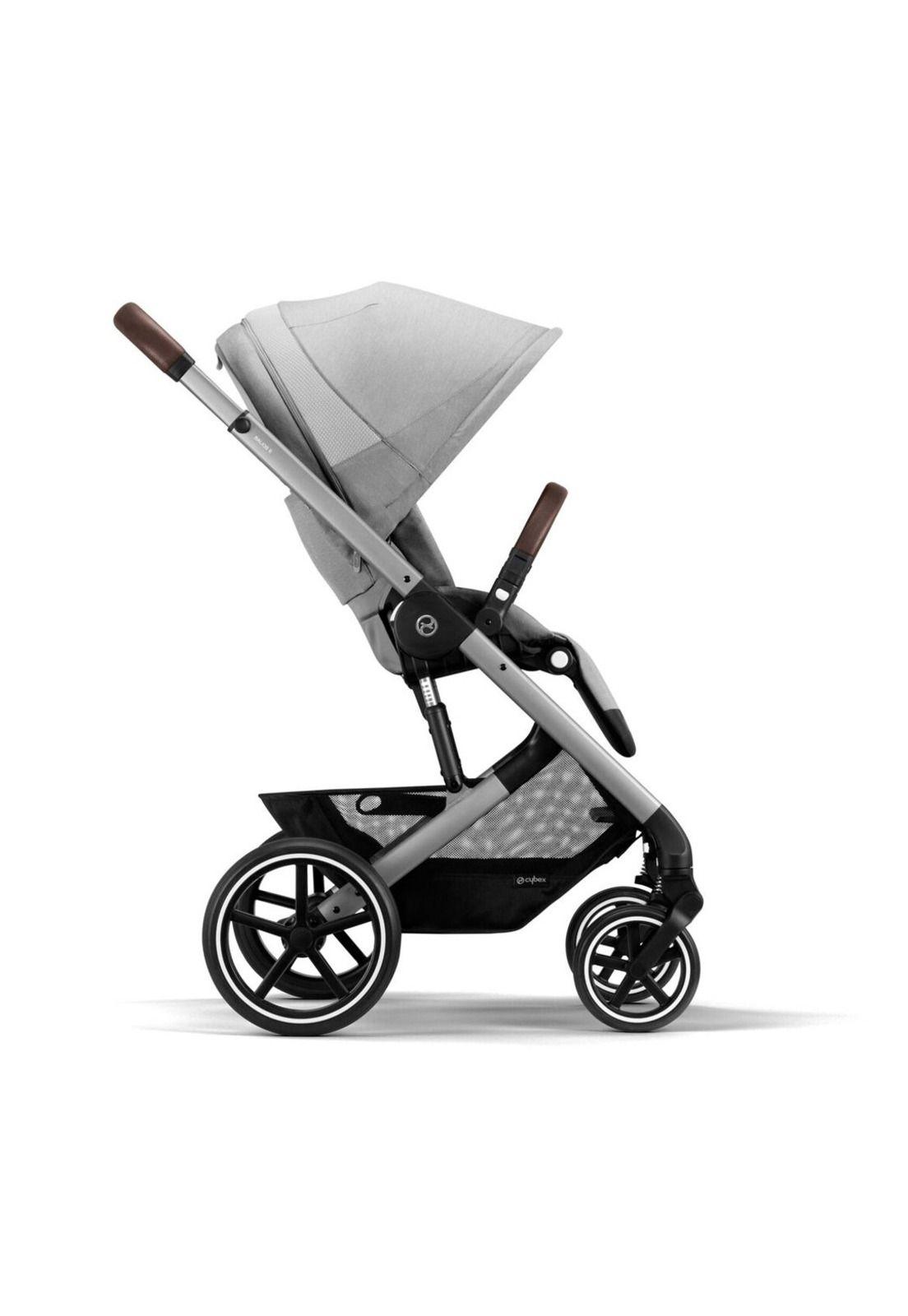 Coche Travel System Balios S Lux 3.0 SLV L.Grey + Aton B2-4
