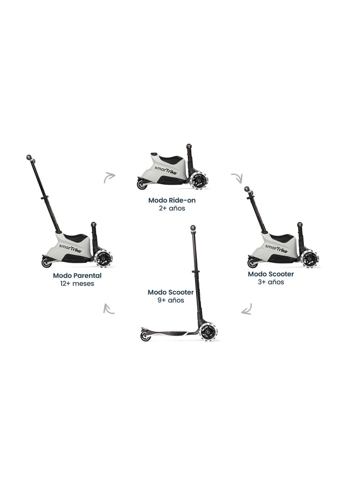 XTend Ride-On 3 en 1 Gris Claro-2