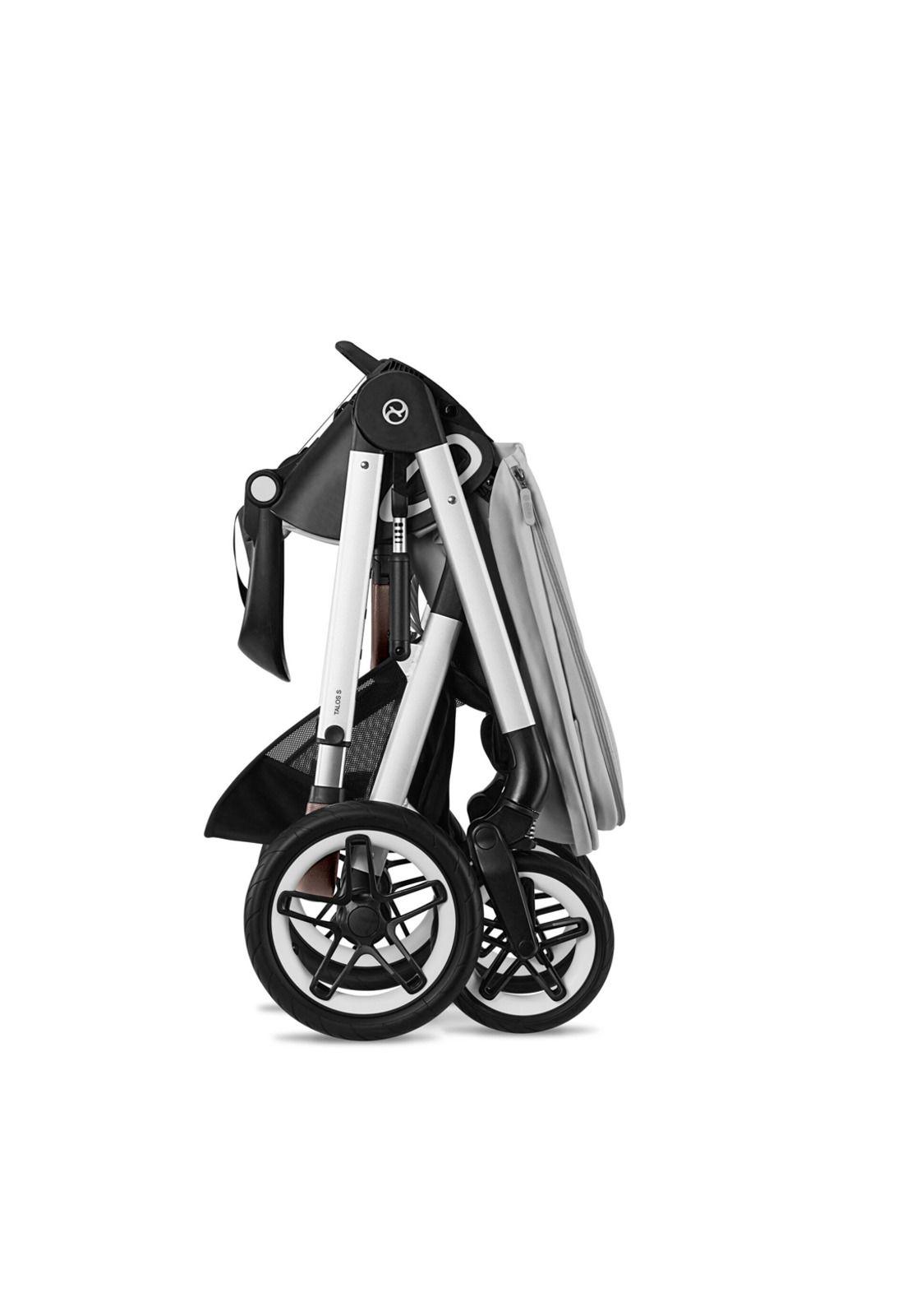 Coche Travel System Talos S Lux 2.0 SLV L. Grey + Aton S2-7