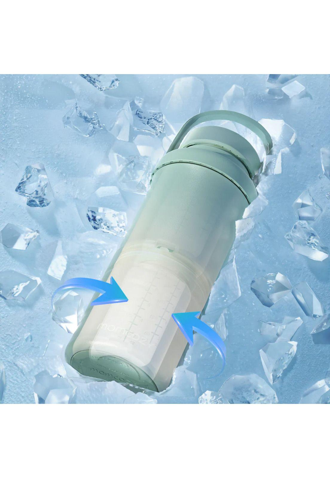 Enfriador portátil para transportar leche materna Blanco-1