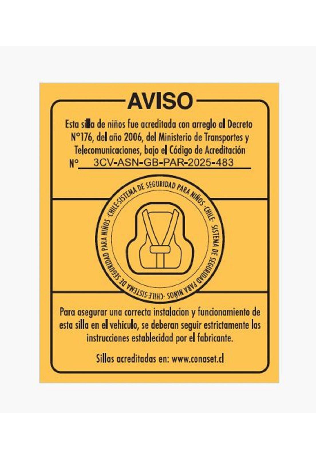 Silla de auto Combinada Pockit Armor R129-8