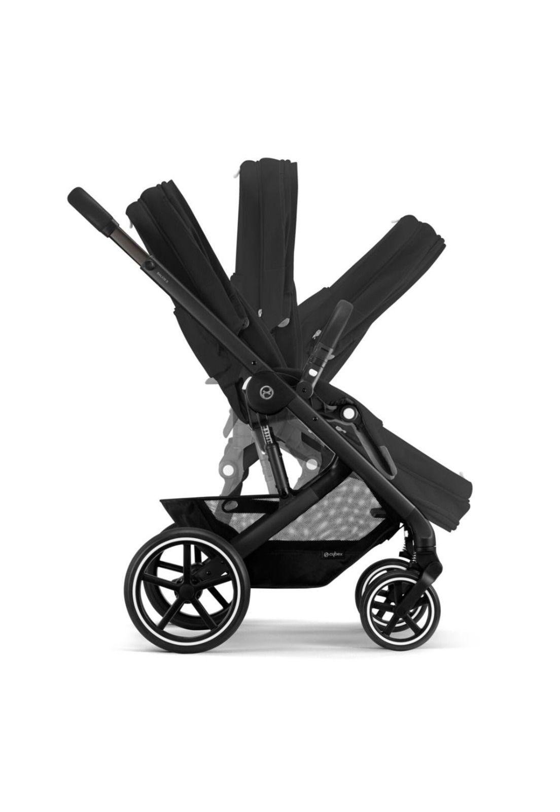 Coche de Paseo Balios S Lux 3.0 BLK Moon Black-4