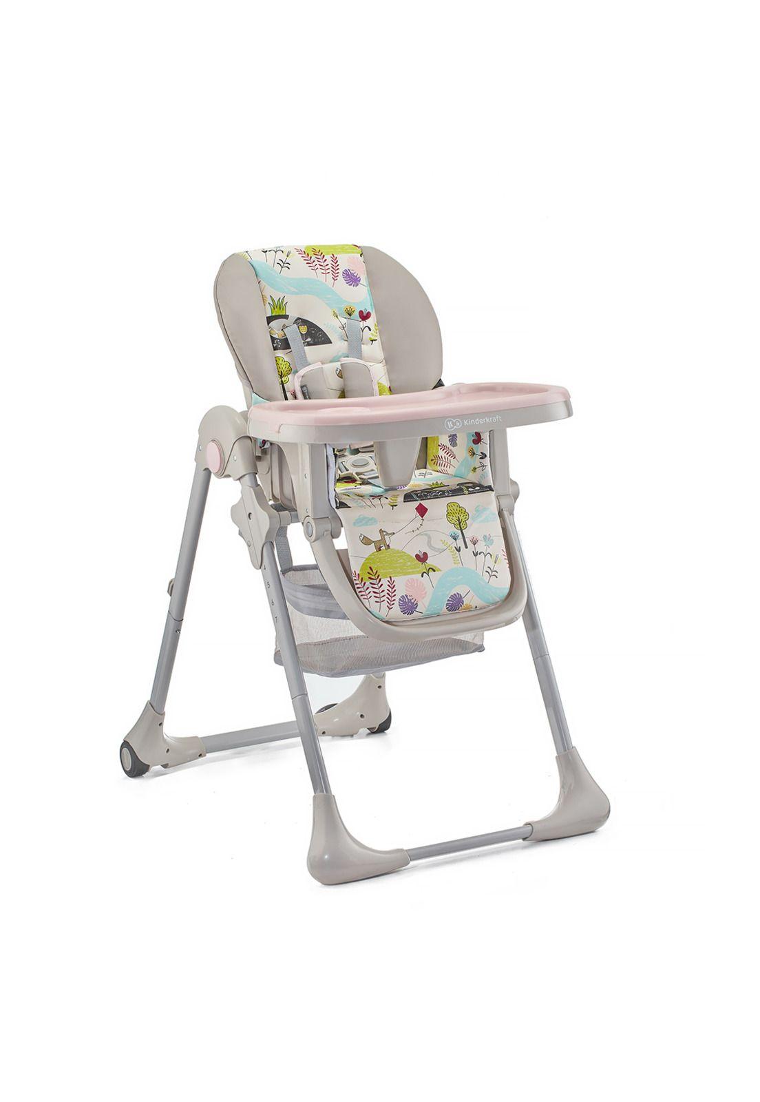 Silla de Comer Plegable YUMMY Rosa-4