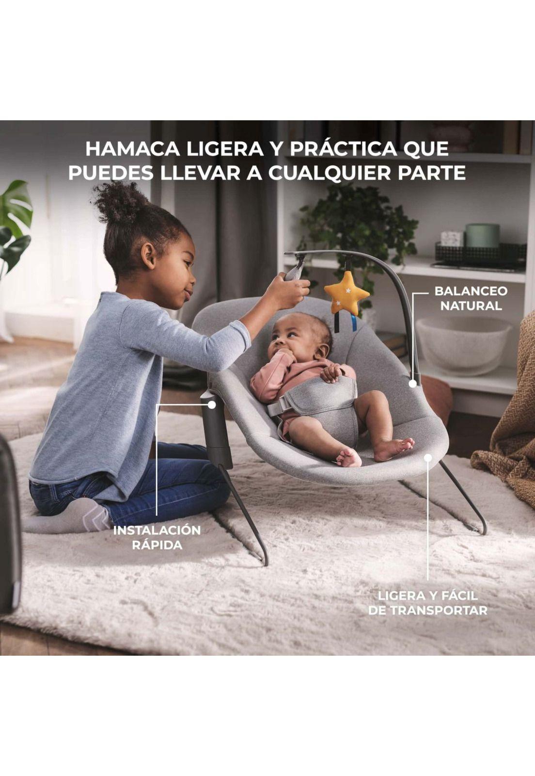 Silla de comer 4 en 1: Enock +  Calmee Blanca-4