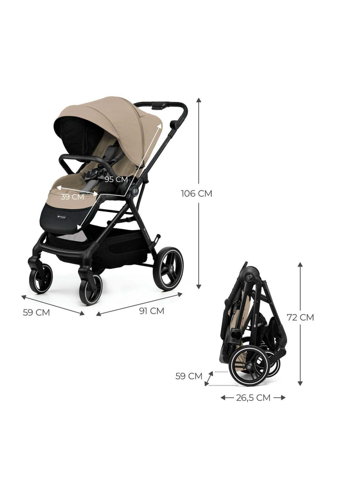 Travel System Yoxi 3 en 1 Beige-3