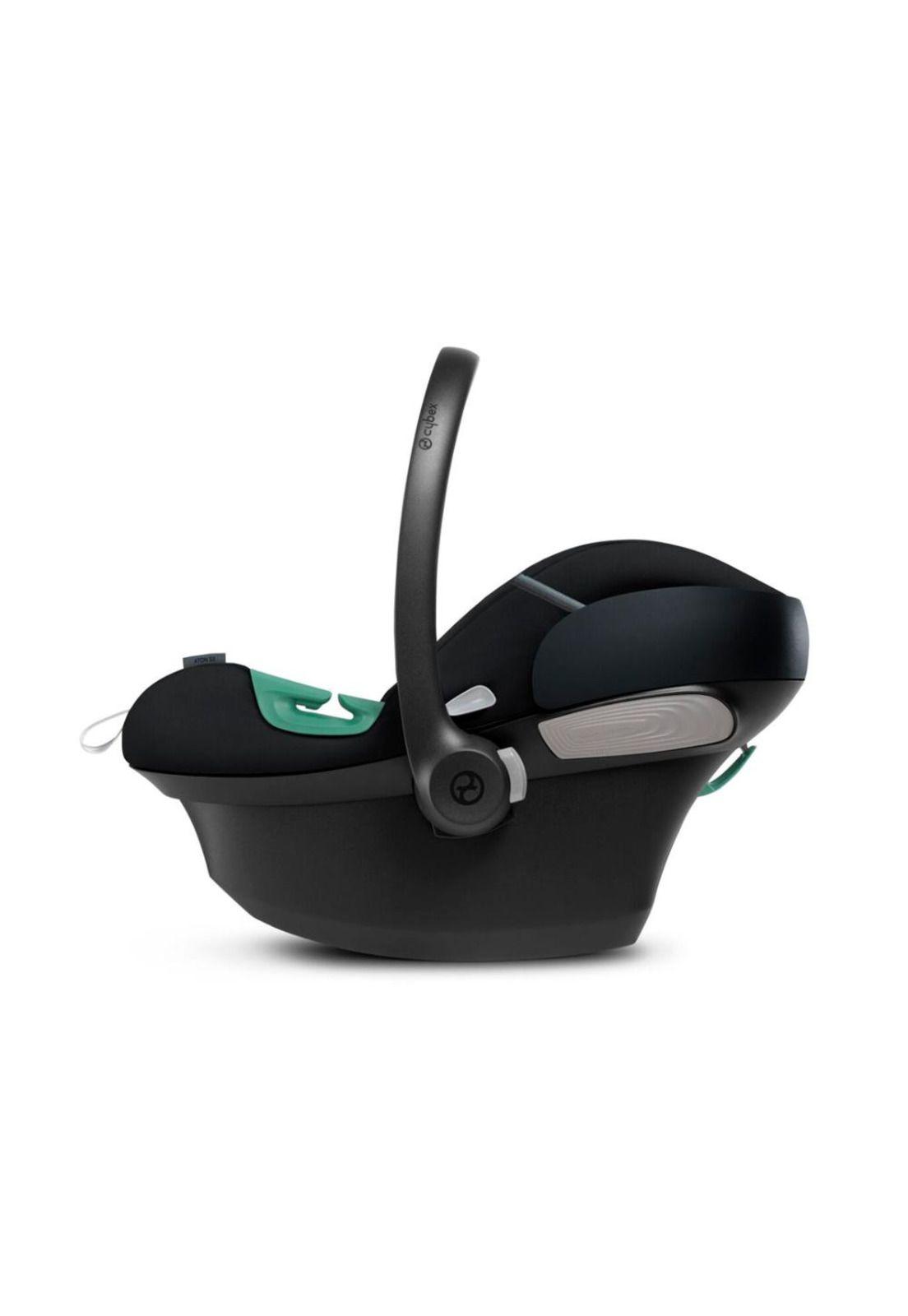 Silla de Auto Nido Aton S2 Negra + Base-5
