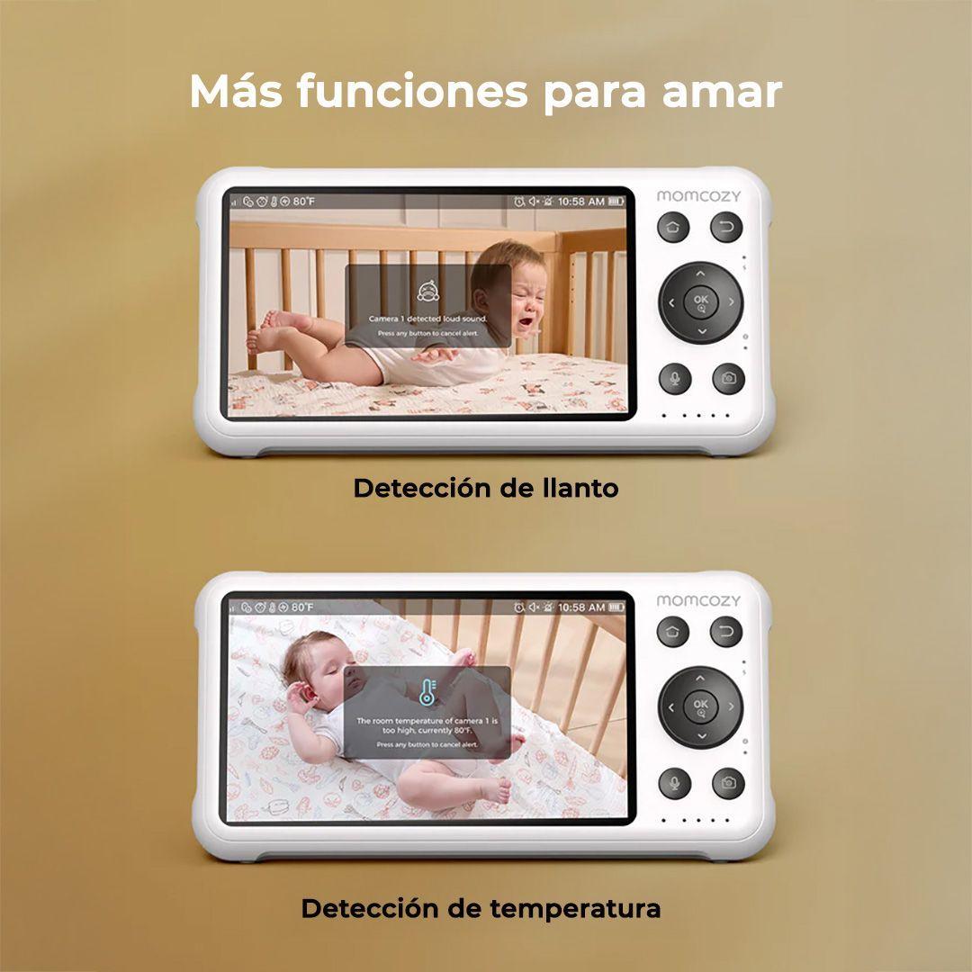 Monitor de Bebe Full HD Wi-Fi 5"-5