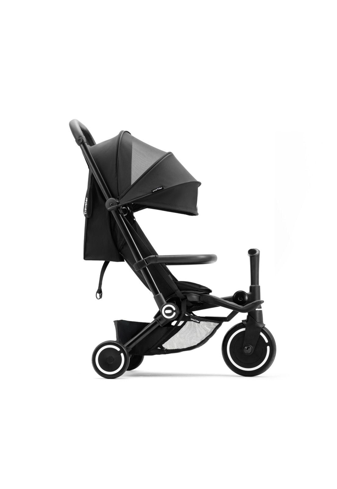 Coche Triciclo Traveler Negro-4