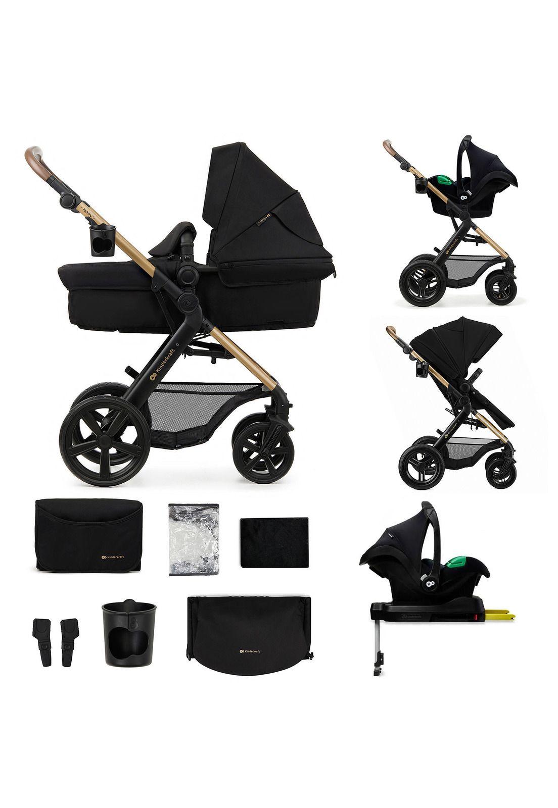 Coche Travel System Moov2 XL Air Black 3 en 1 + Base-1