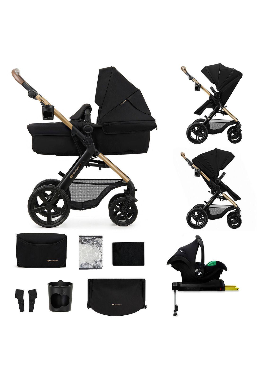 Coche Travel System Moov2 XL Air Black 3 en 1 + Base-2