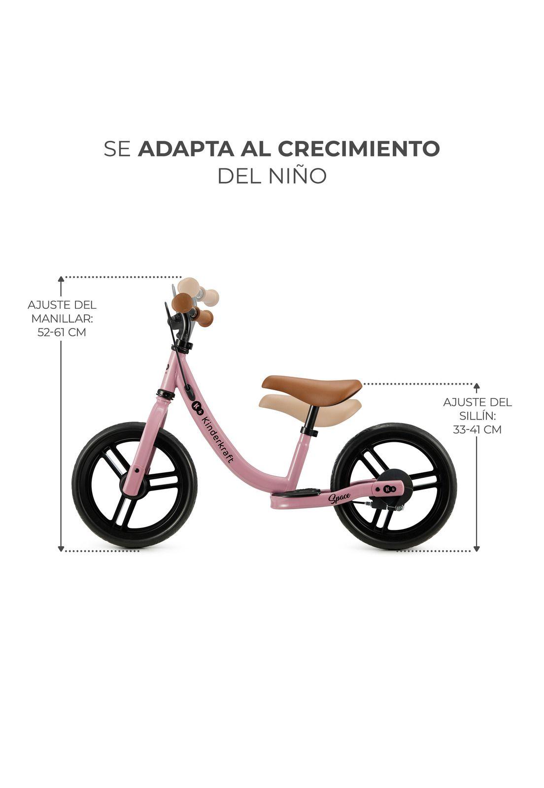 Bicicleta de Balance Space Dark Pink-2