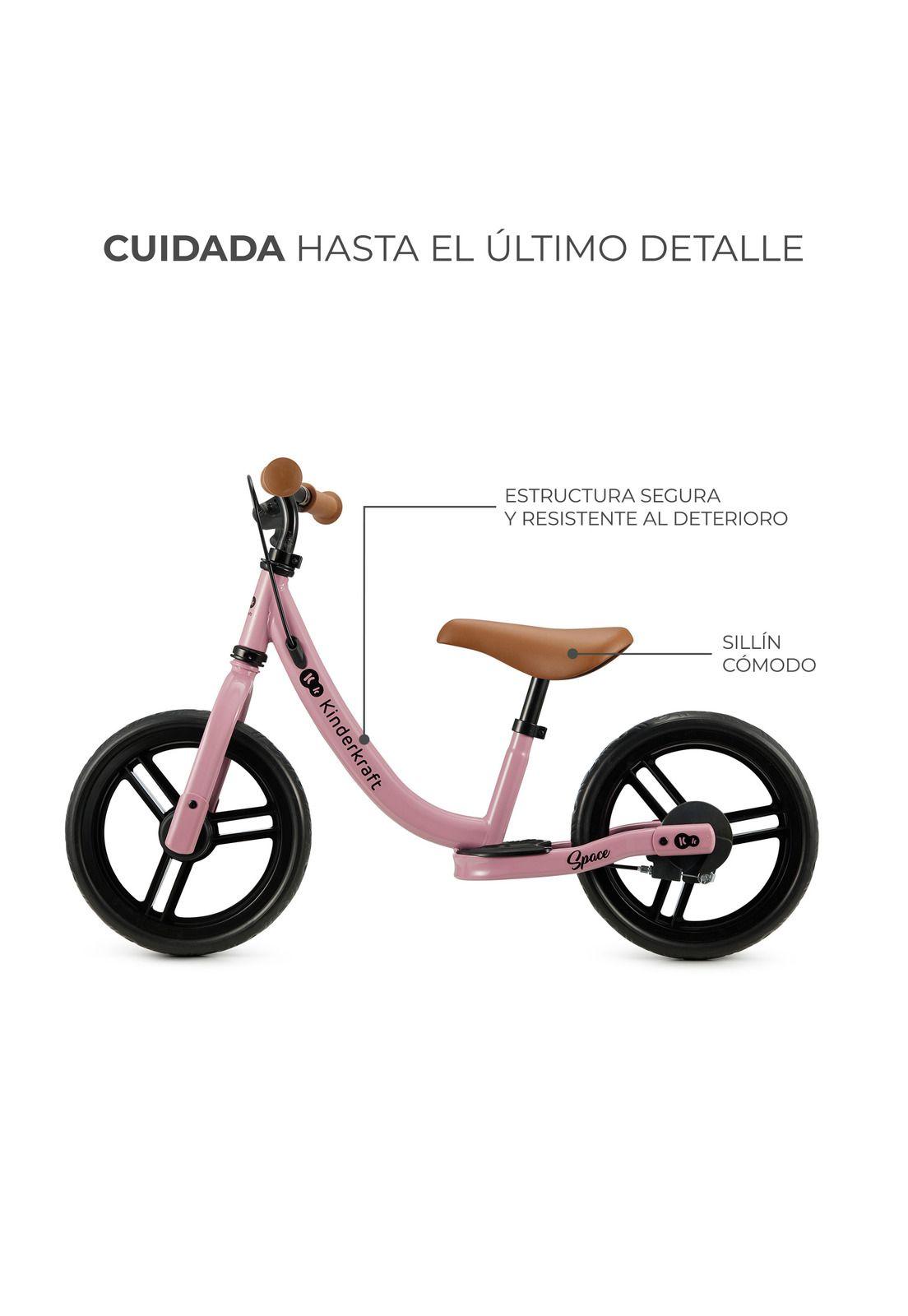Bicicleta de Balance Space Dark Pink-4