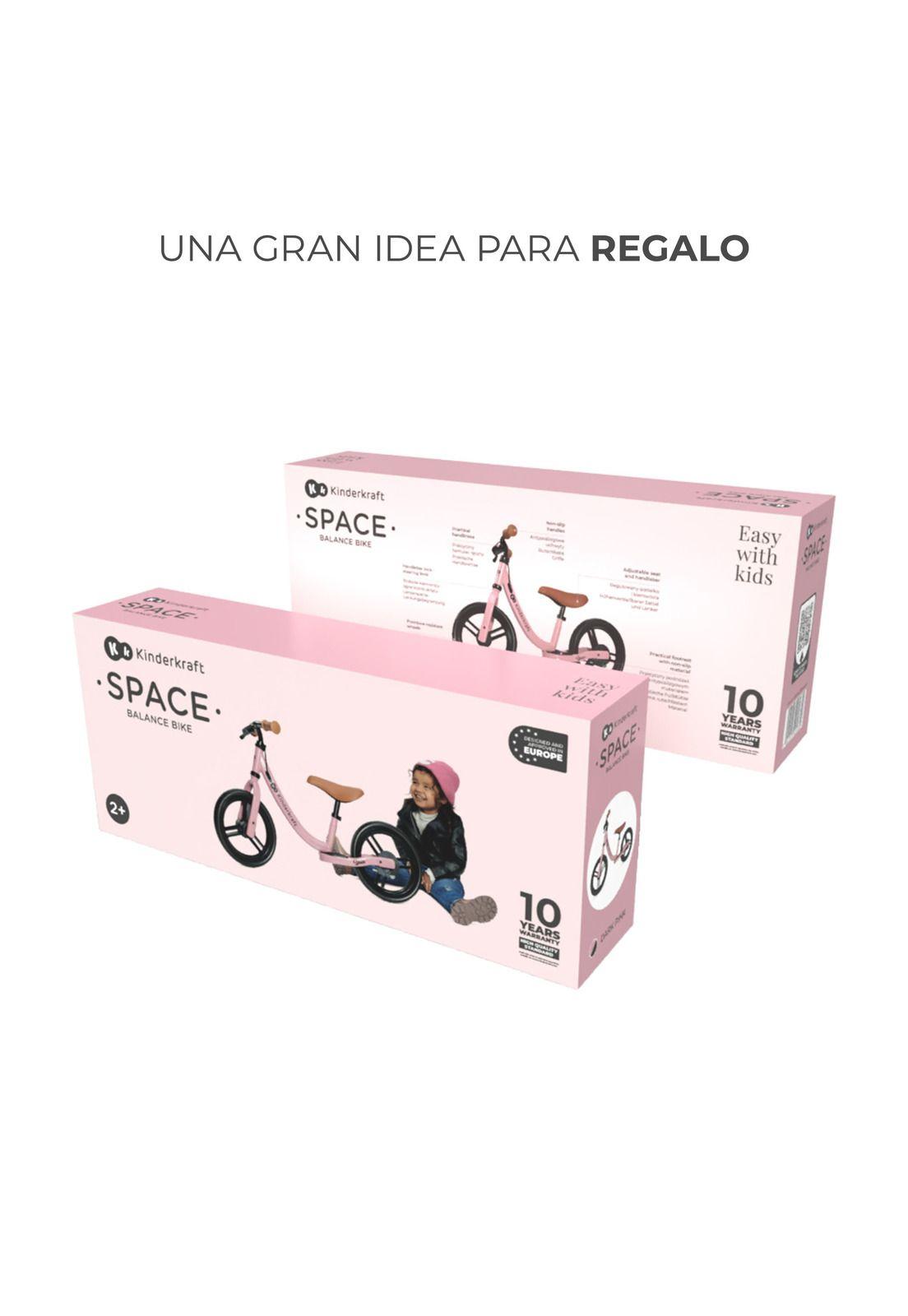 Bicicleta de Balance Space Dark Pink-7