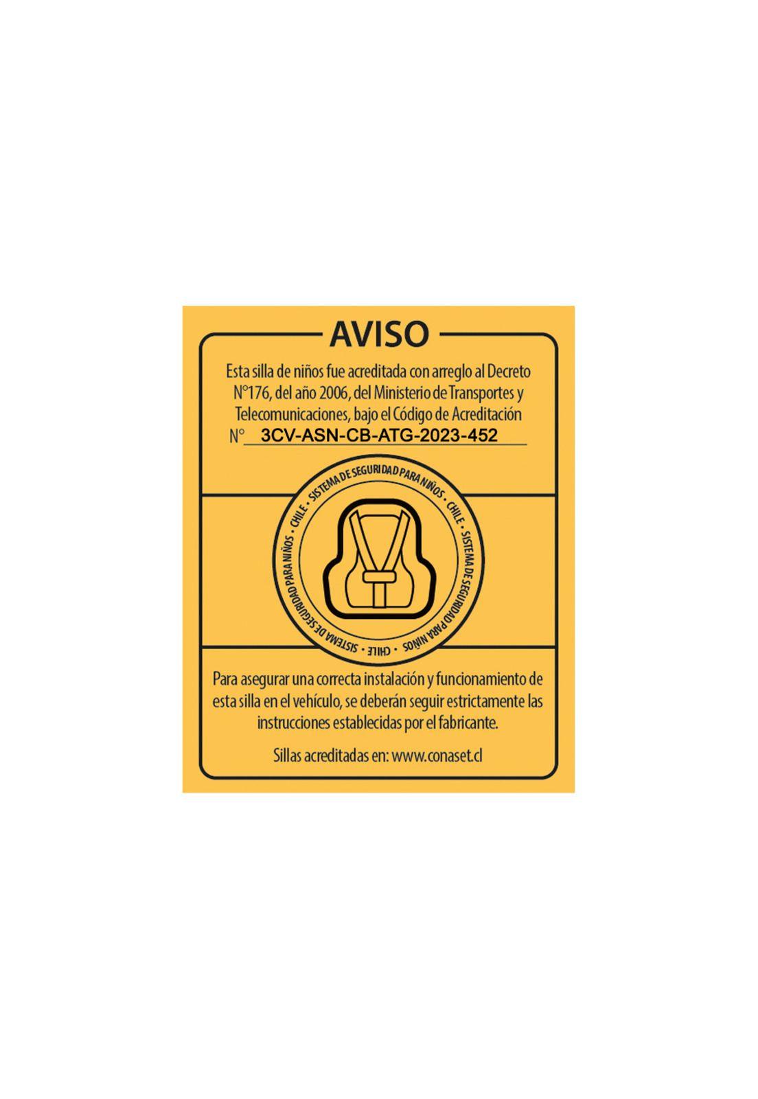 Silla de auto nido Aton G US + Base G-7