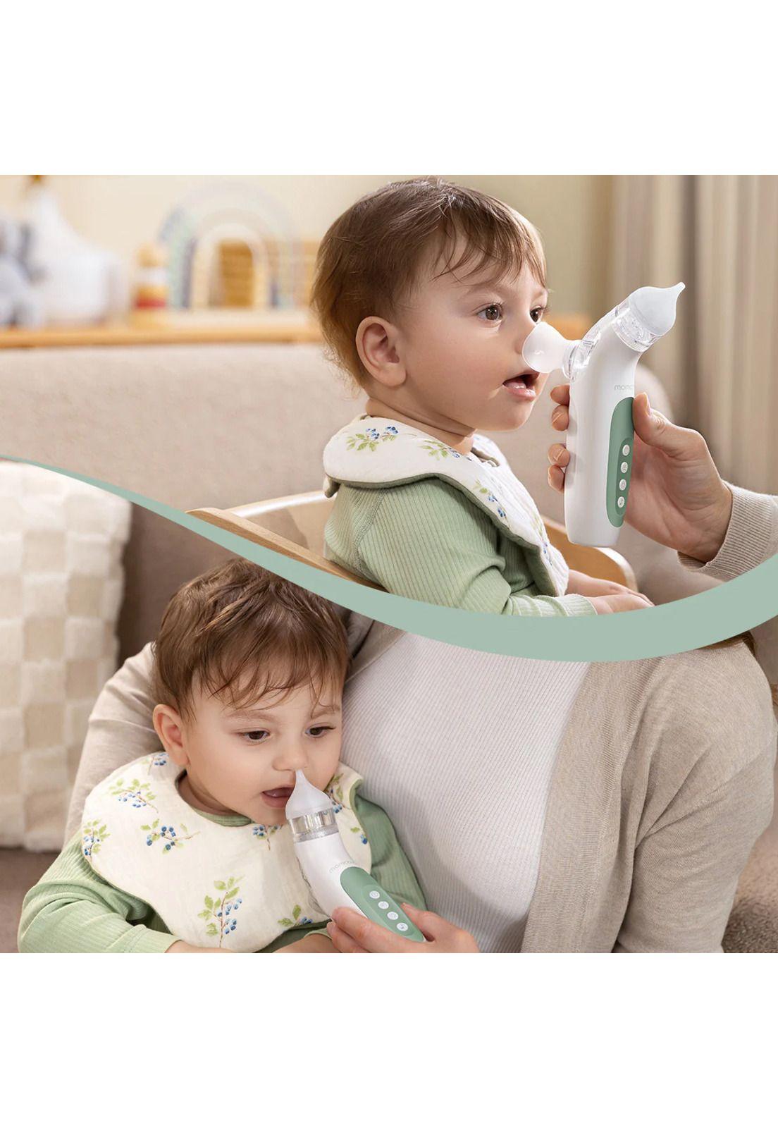 Aspirador Nasal Eléctrico con Pulverizador y Succión-1