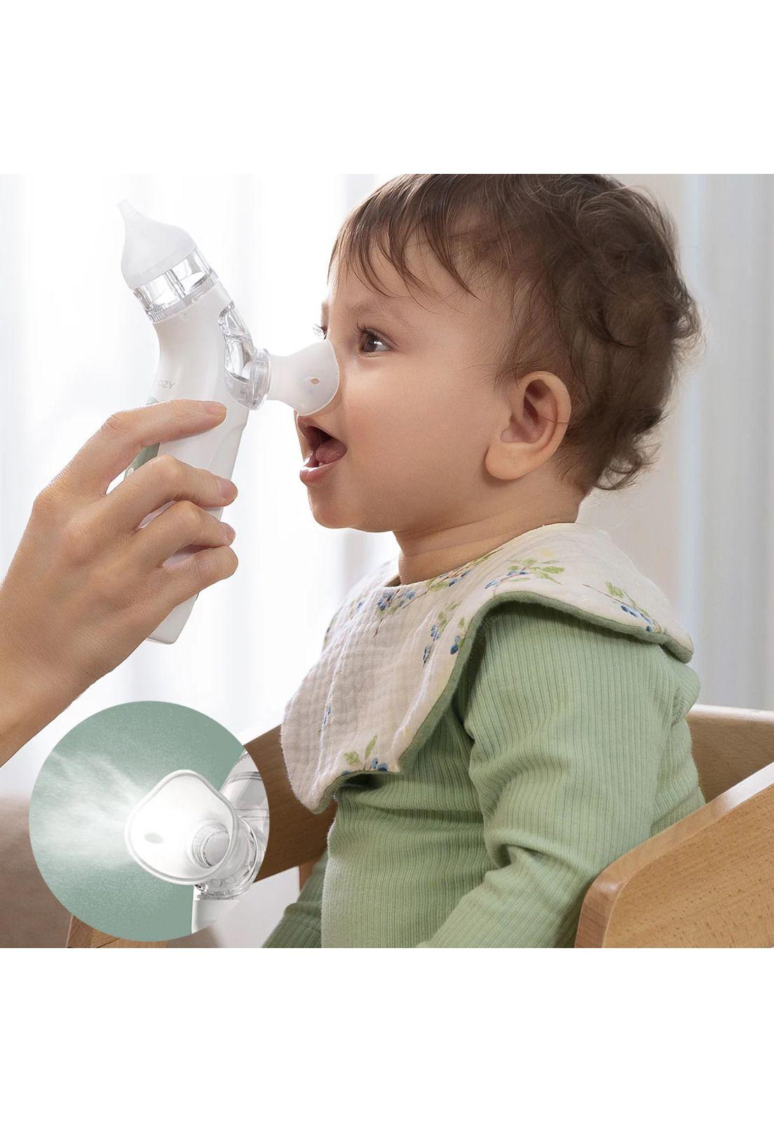 Aspirador Nasal Eléctrico con Pulverizador y Succión-2