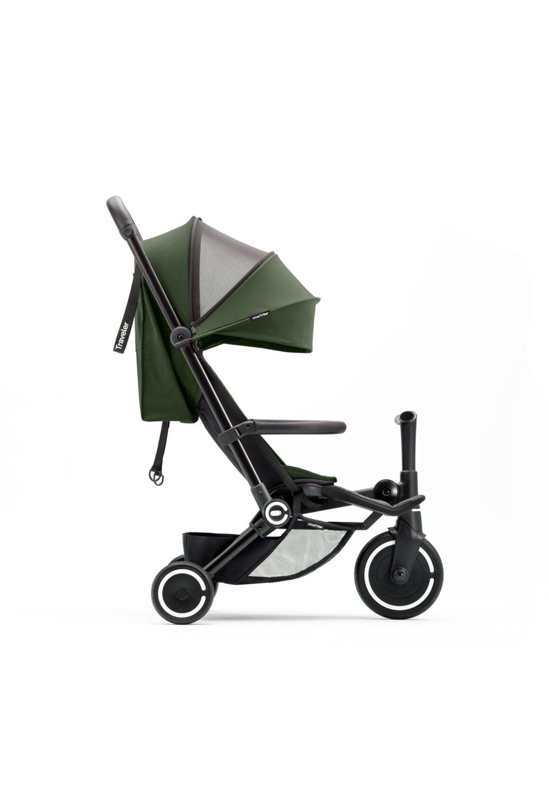 Coche Triciclo Traveler Verde-3