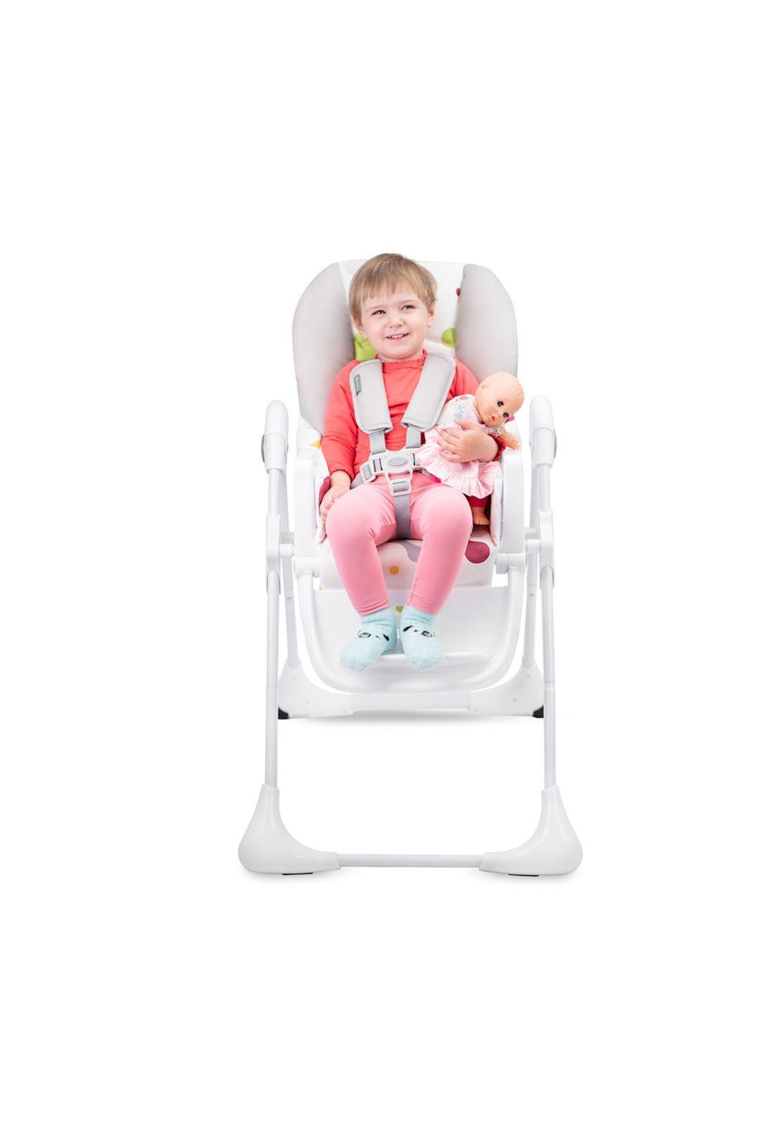 Silla de comer plegable YUMMY Gris-7