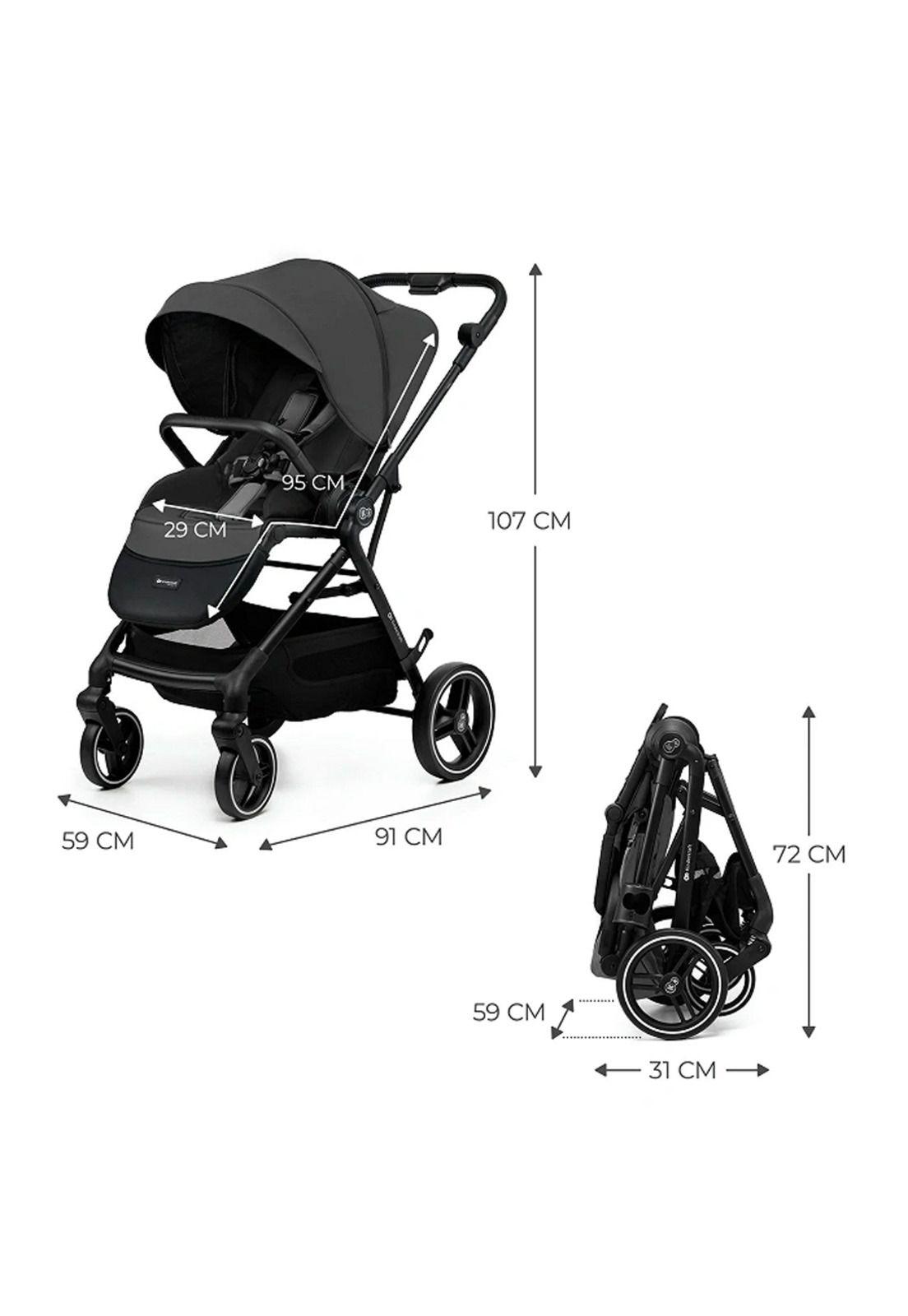 Coche de Paseo Yoxi Moonlight Grey-4