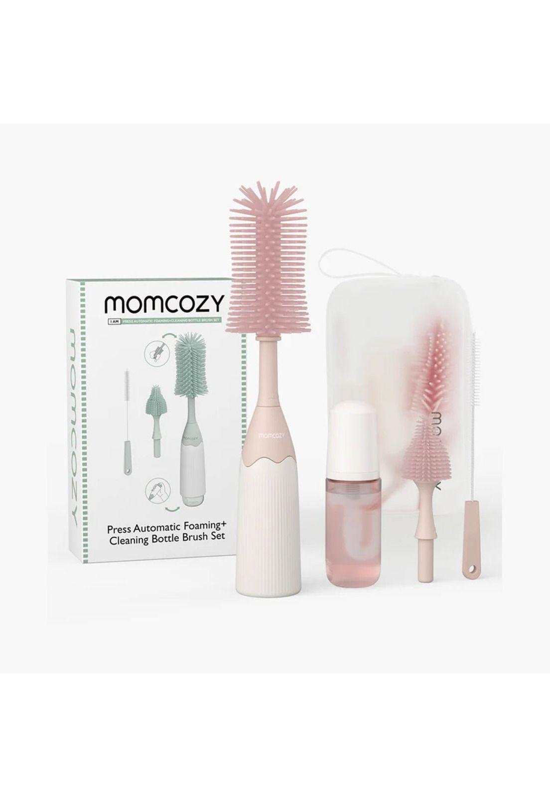 Kit de Cepillos para Mamaderas Rosa-2