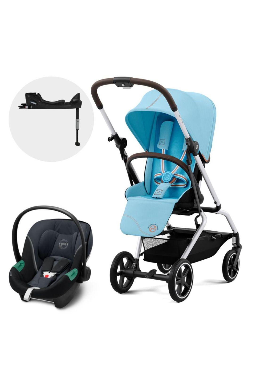 Coche Travel System Eezy S Twist Plus Slv B.blue + Aton S2 +-0
