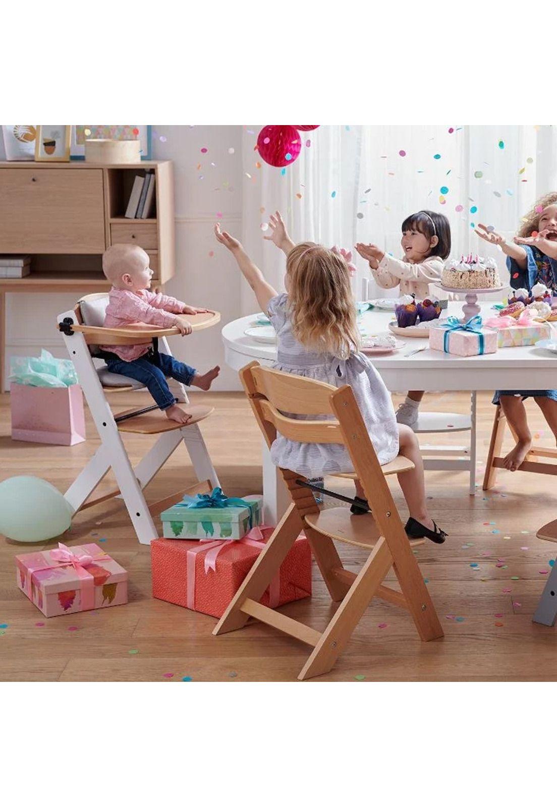 Silla de Comer Enock Madera Blanco-5