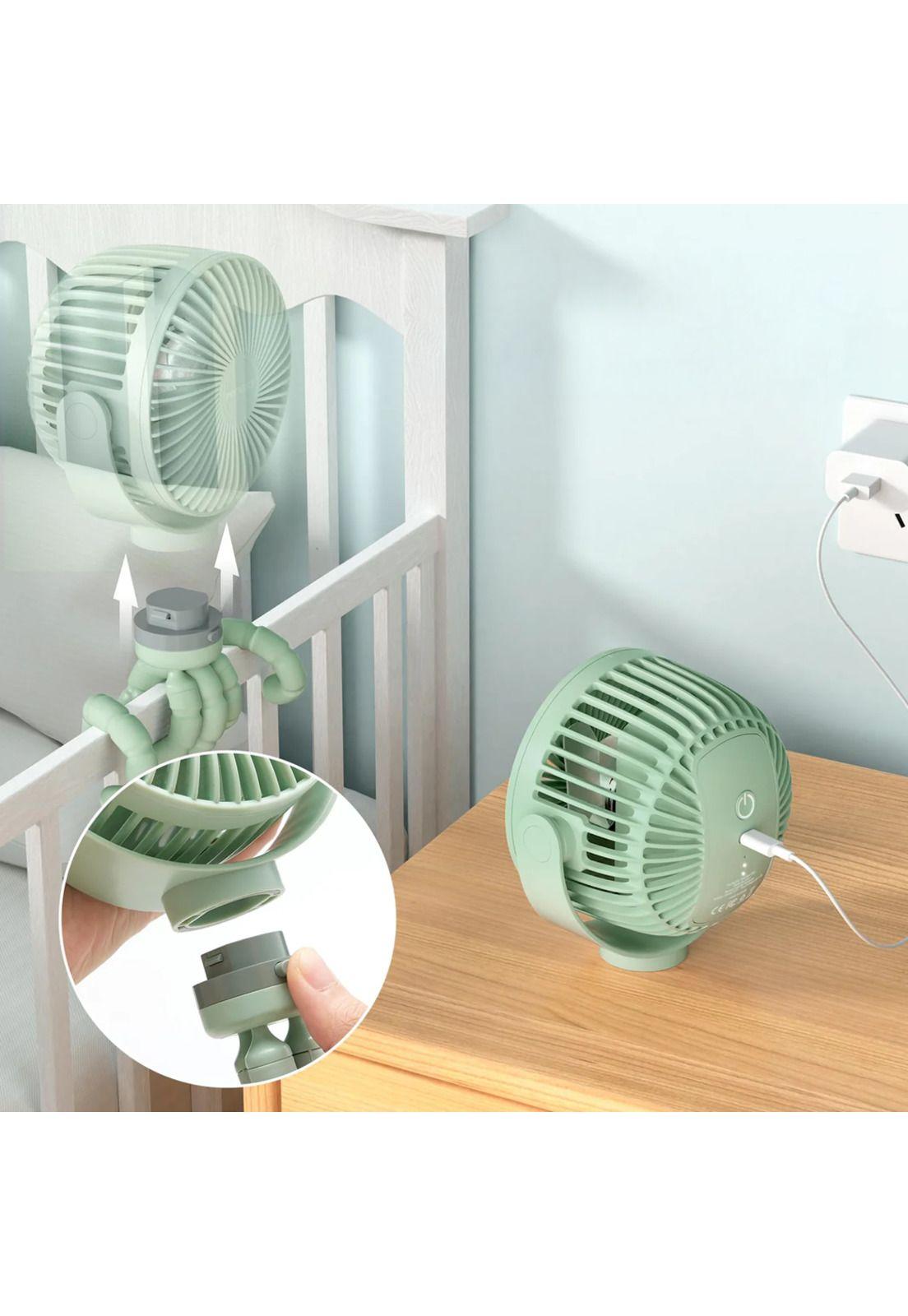 Ventilador Portátil Verde-2