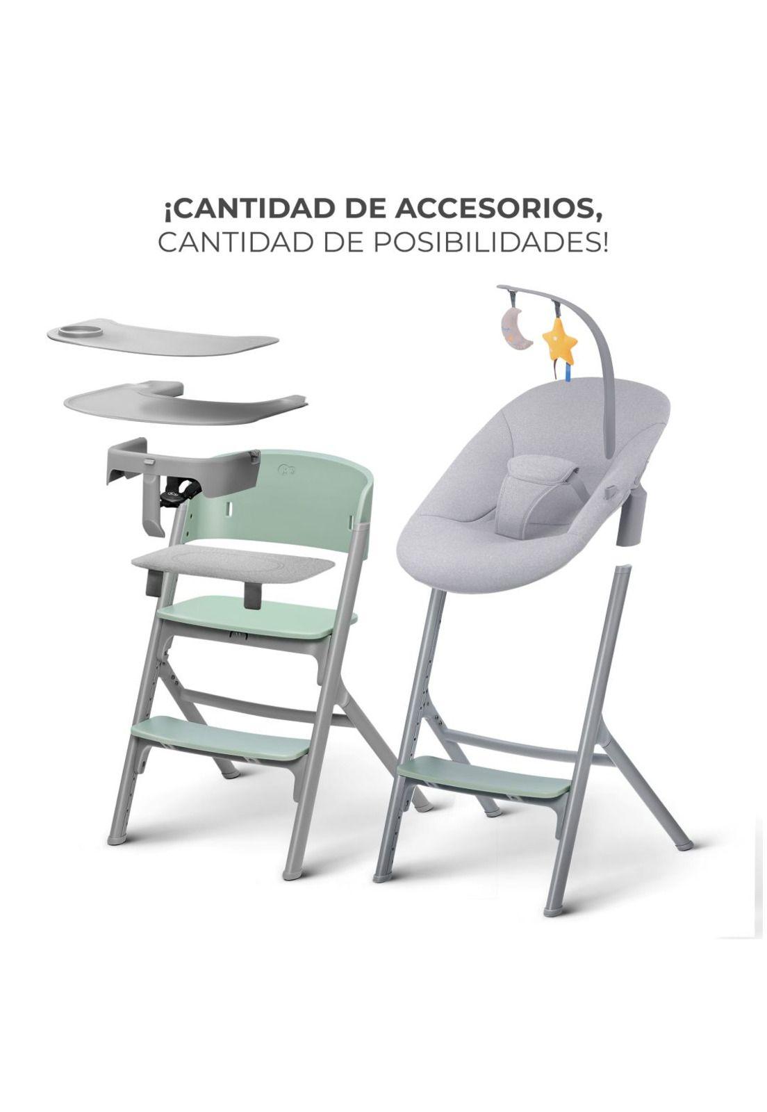 Silla de comer 4 en 1: LIVY + Calmee - Olive-3