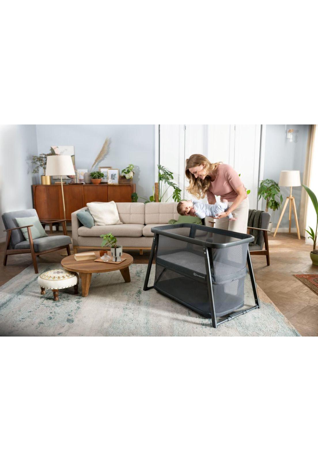 Cuna 4 en 1 SOFI PLUS Gris Oscuro-4