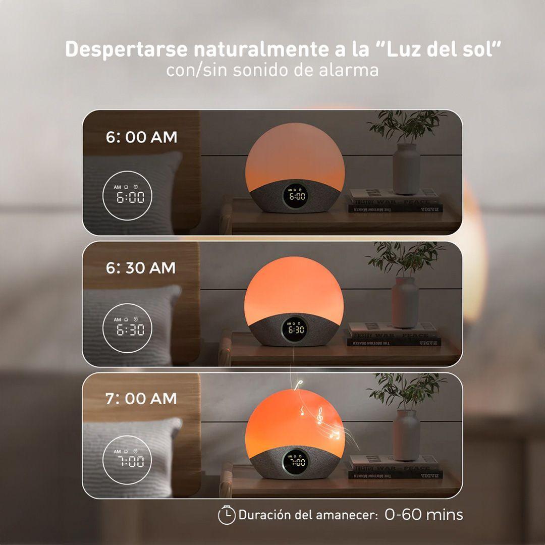 Ruido Blanco y Alarma con Luz de Amanecer-3