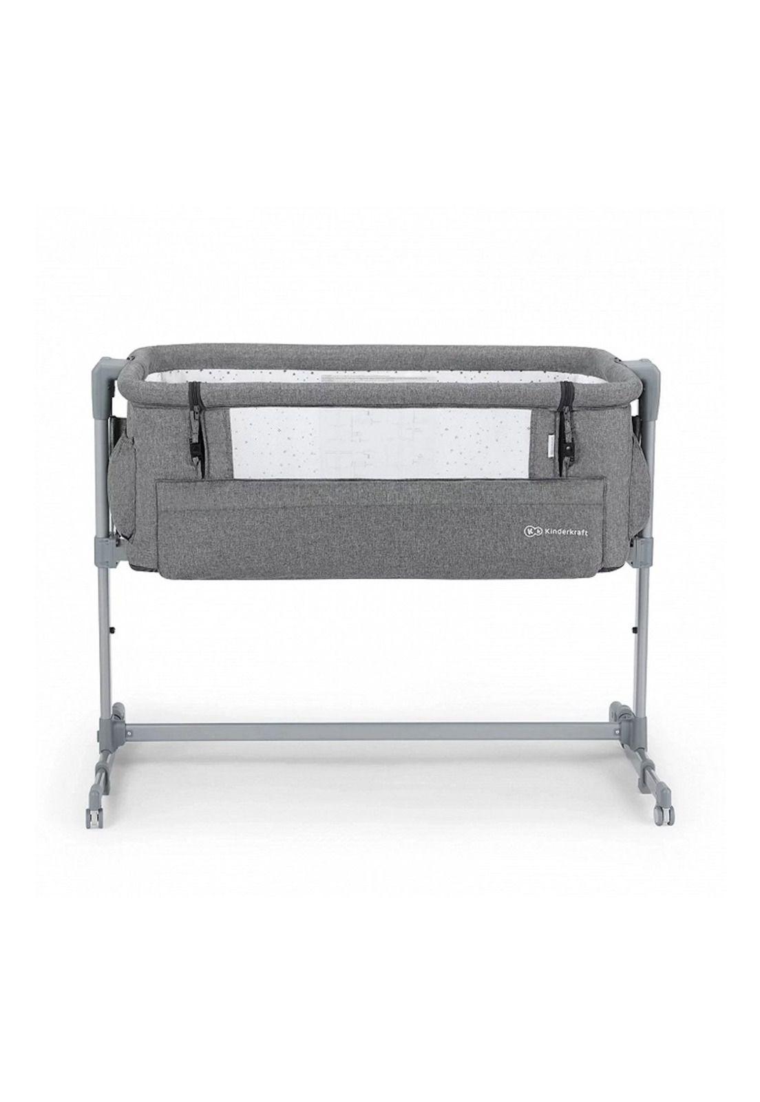 Cuna Colecho NESTE UP Grey Melange-2
