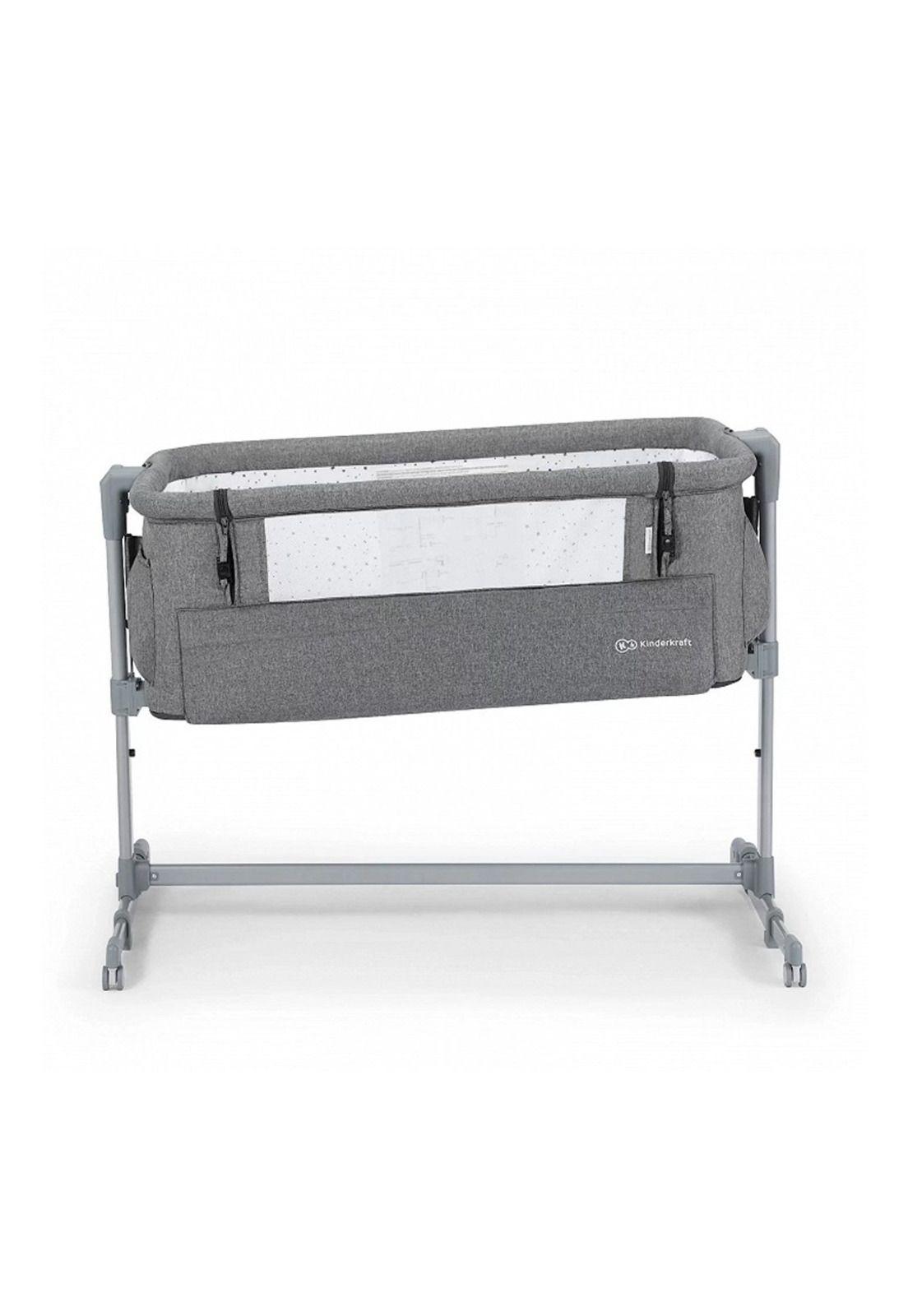Cuna Colecho NESTE UP Grey Melange-3