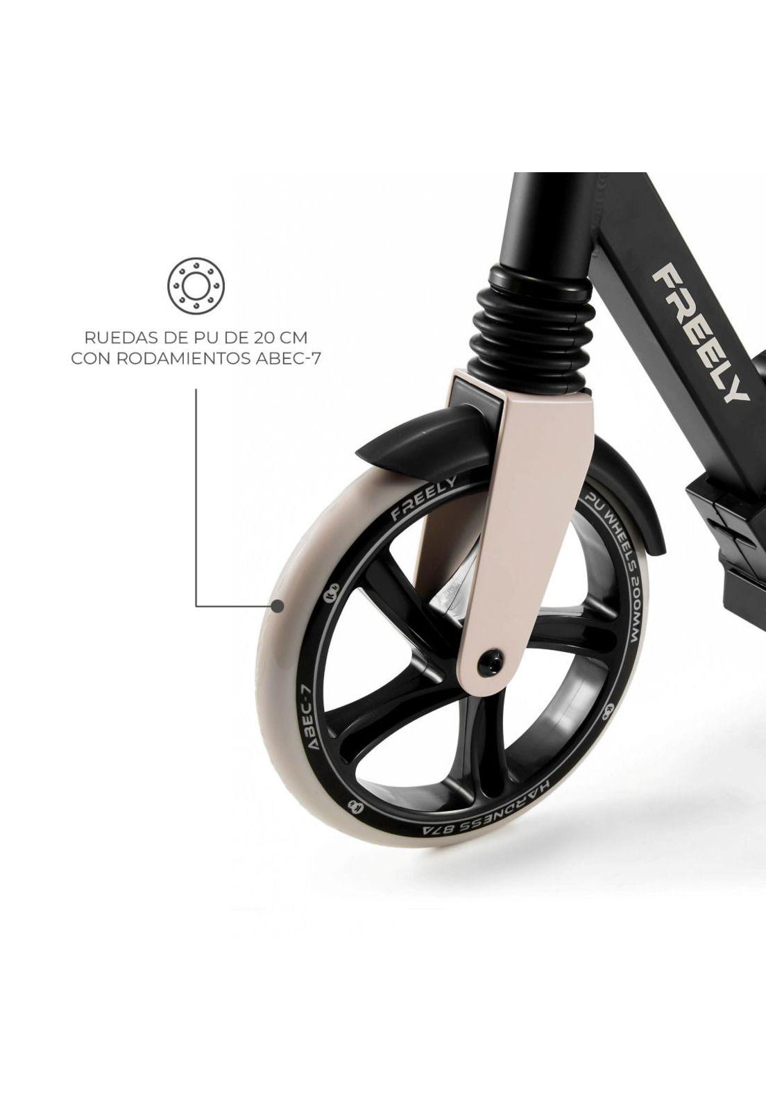 Scooter plegable FREELY beige-3