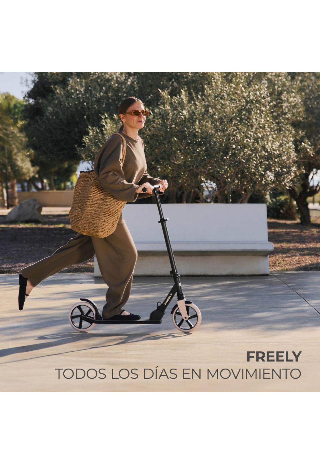Scooter plegable FREELY beige-7
