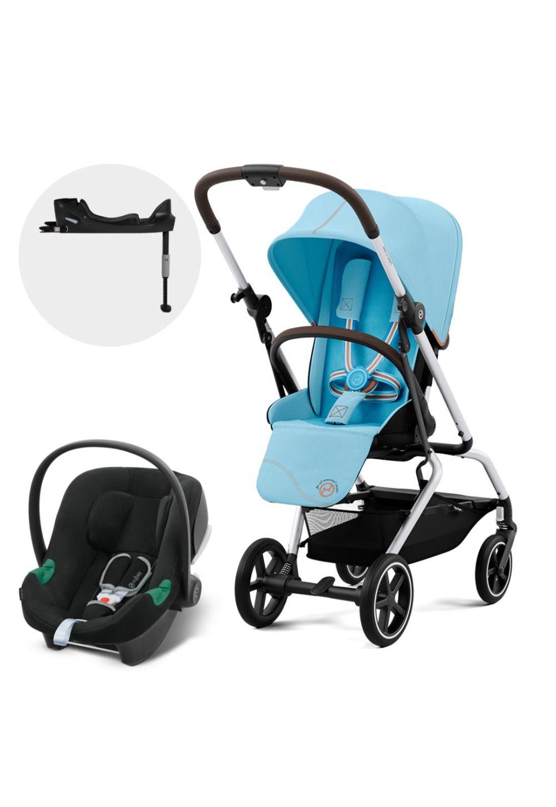 Coche Travel System Eezy S Twist Plus Slv B.blue + Aton B2 +-0