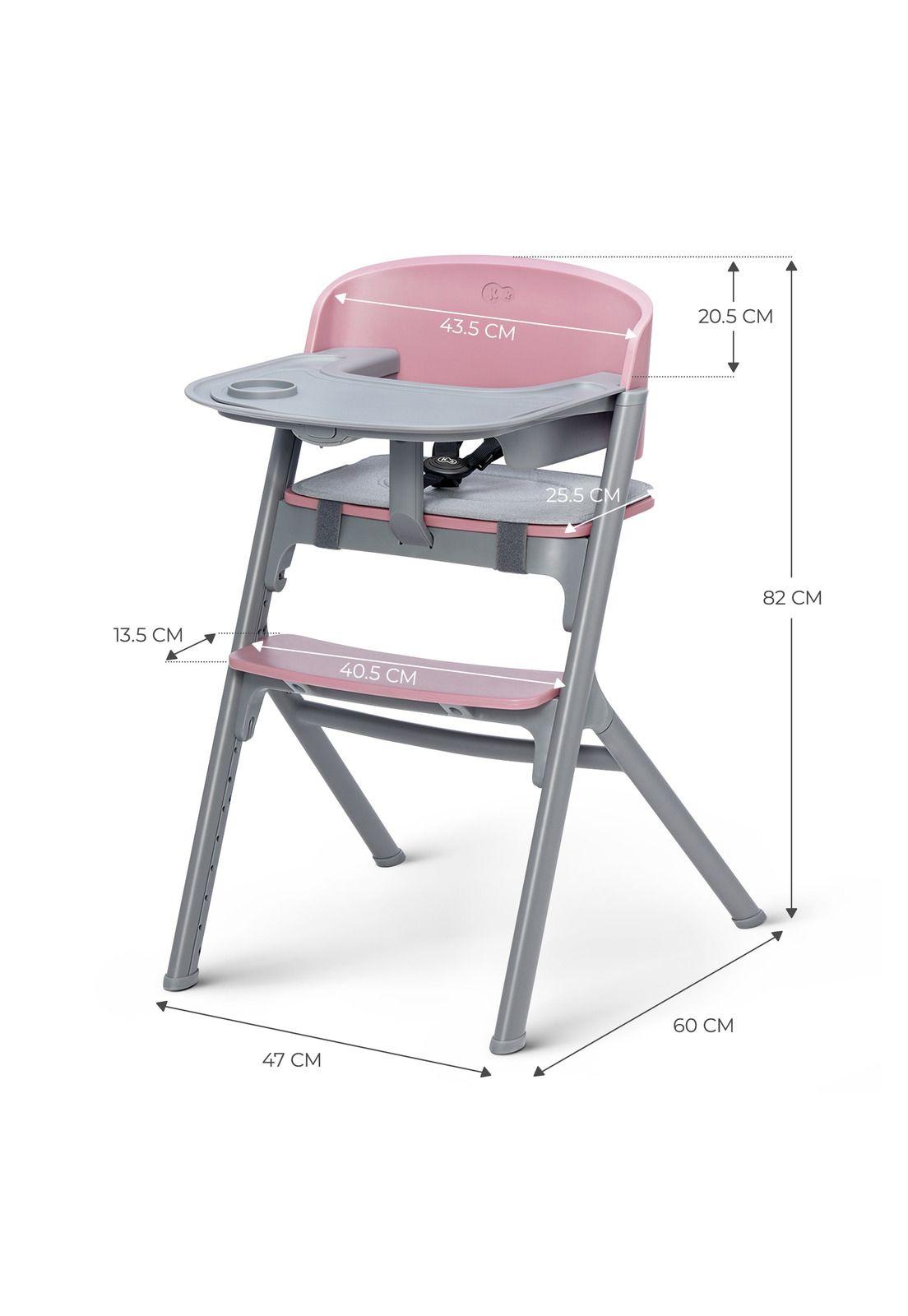 Silla de comer 4 en 1: LIVY + Calmee - Pink-5
