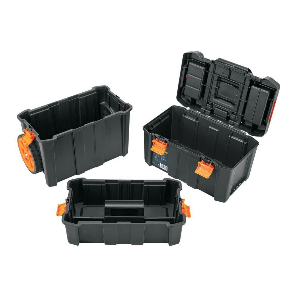 Caja Herramientas Truper 3 en 1 Con Ruedas 53 Litros Modular-4