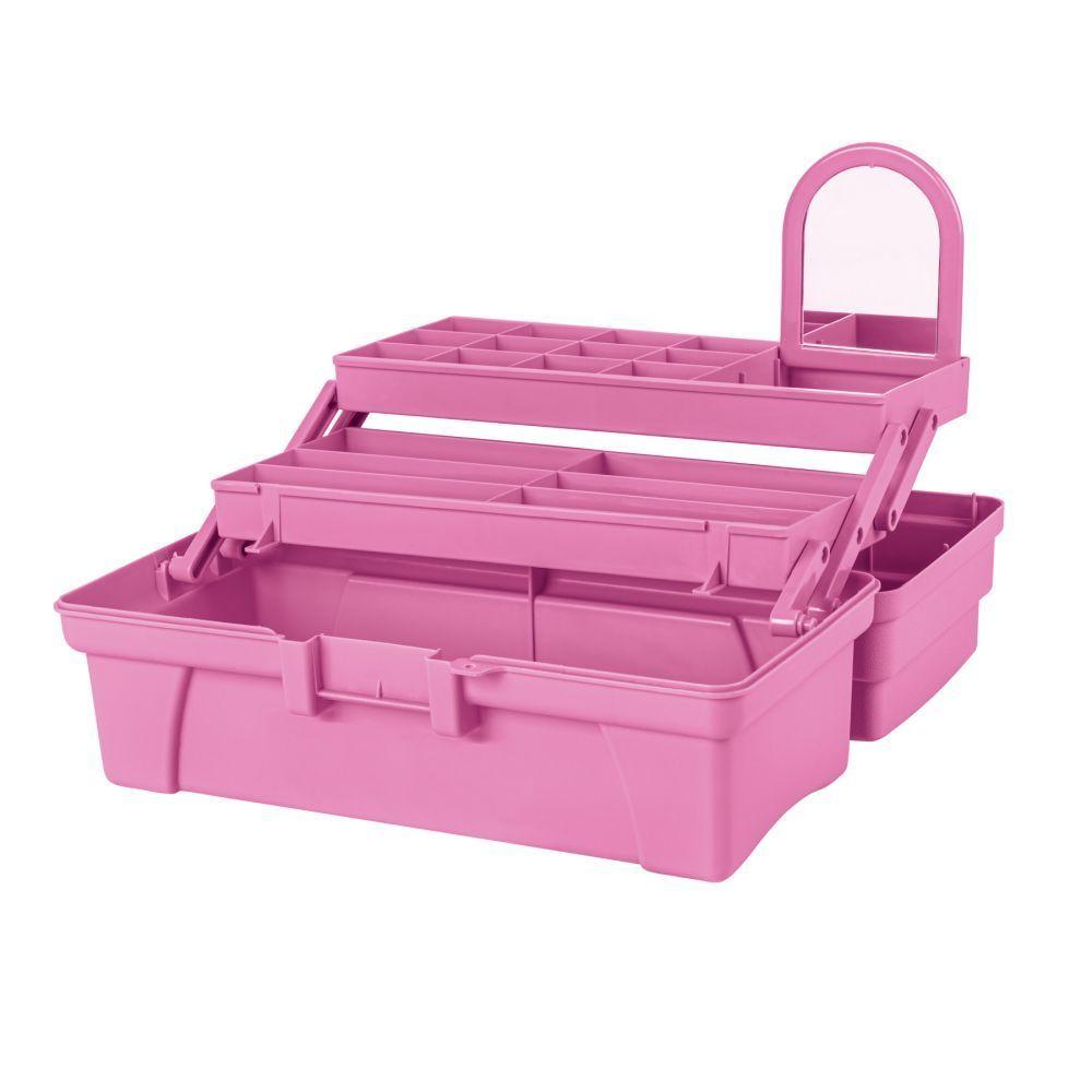 Caja Organizador Cosméticos, Maquillaje, Espejo 36 Cm-4