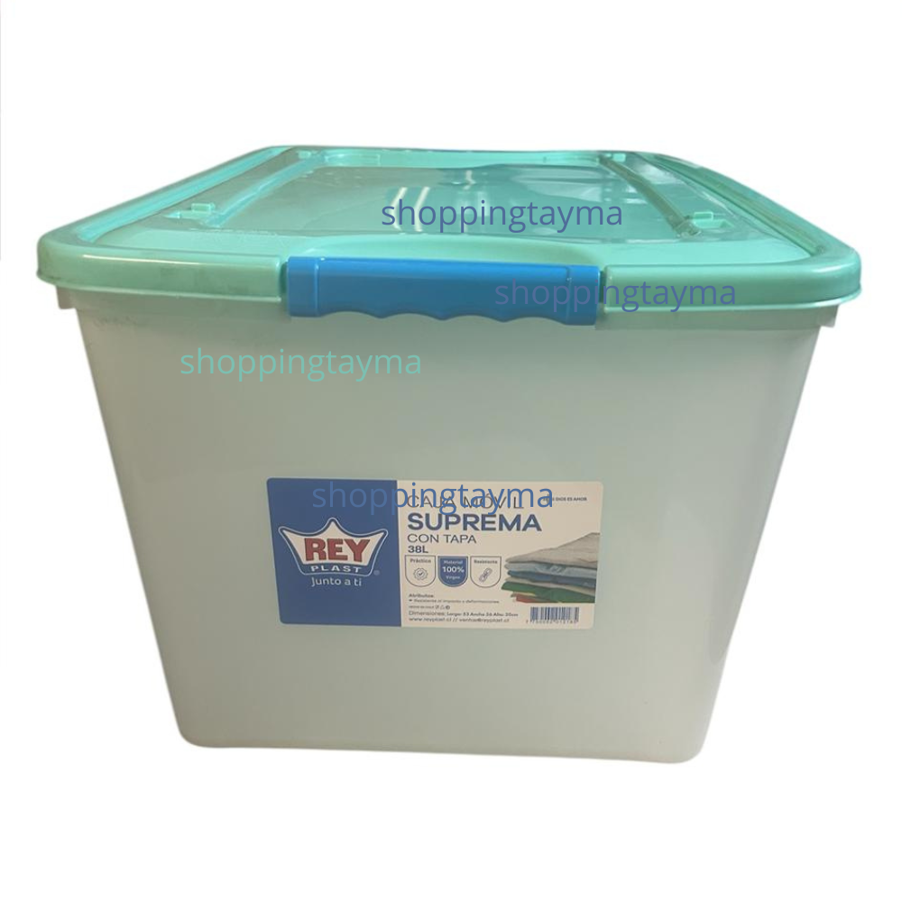 Caja Organizadora Con Ruedas Suprema 38 Litros-2