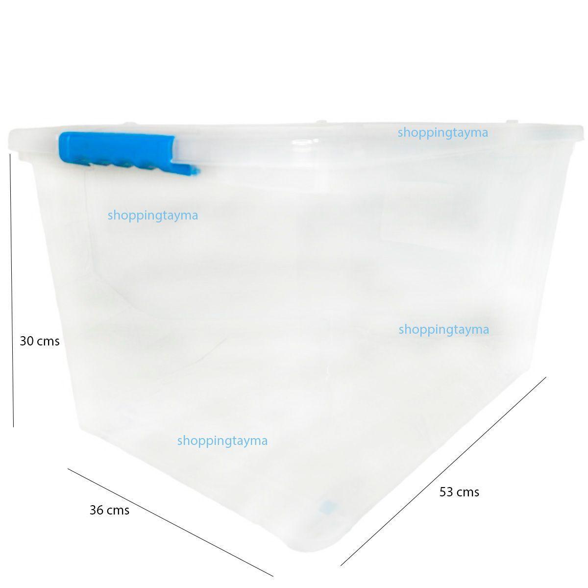 Caja Organizadora Con Ruedas Suprema 38 Litros-3
