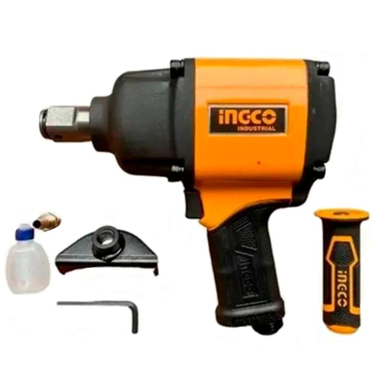 Pistola Llave de Impacto Neumática 1" Presión Aire 6.2BAR (90PSI)-1