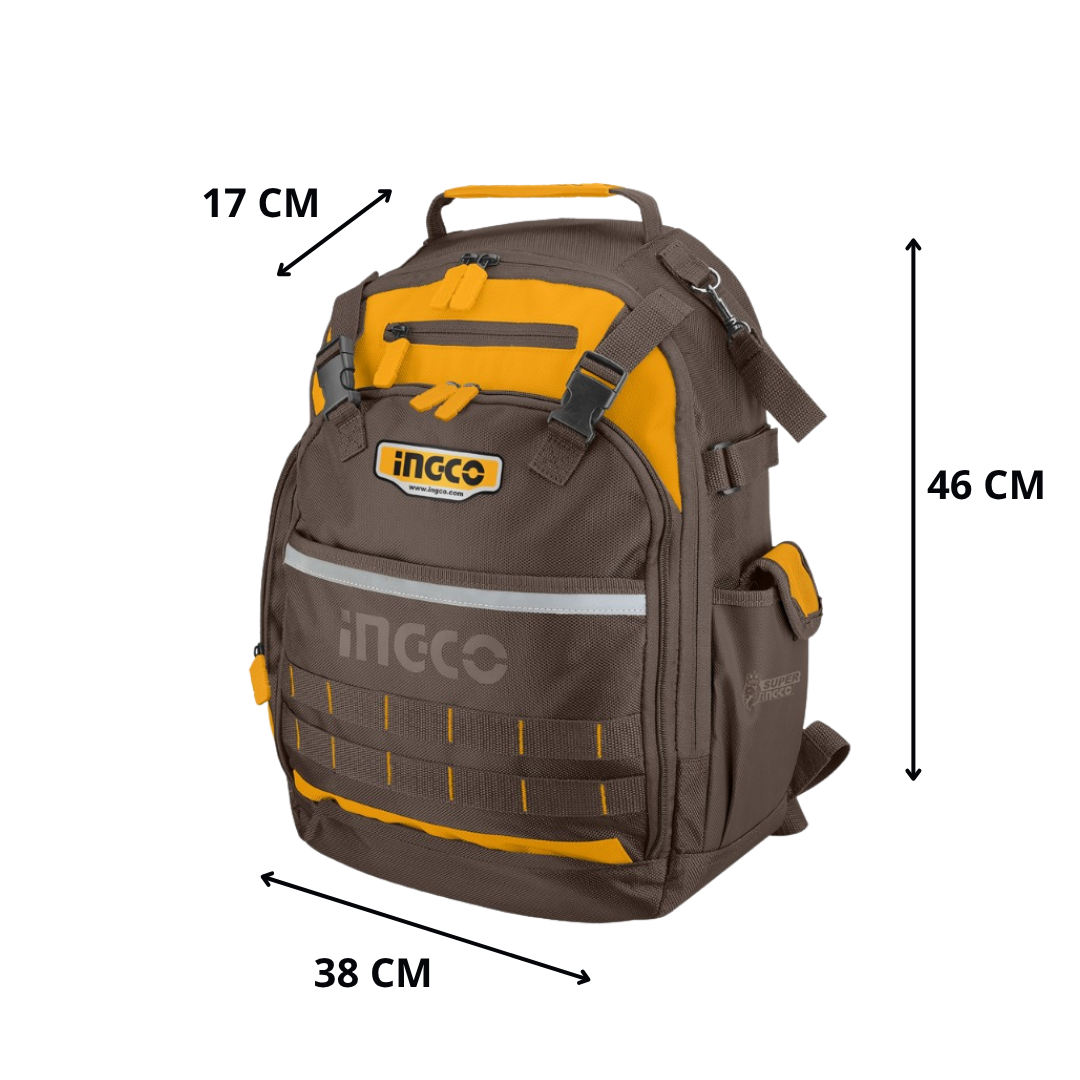 Mochila Porta Herramientas INGCO 8 kg HBP01028-3